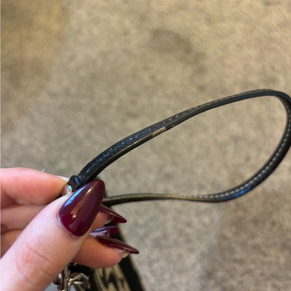 Coach Signature Strip Wristlet - Picture 3 of 4